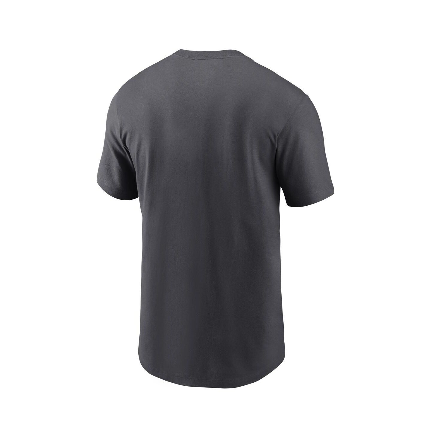 Мужская футболка Jordan Anthracite Oklahoma Sooners Primetime Evergreen Alternate Logo — фото 2