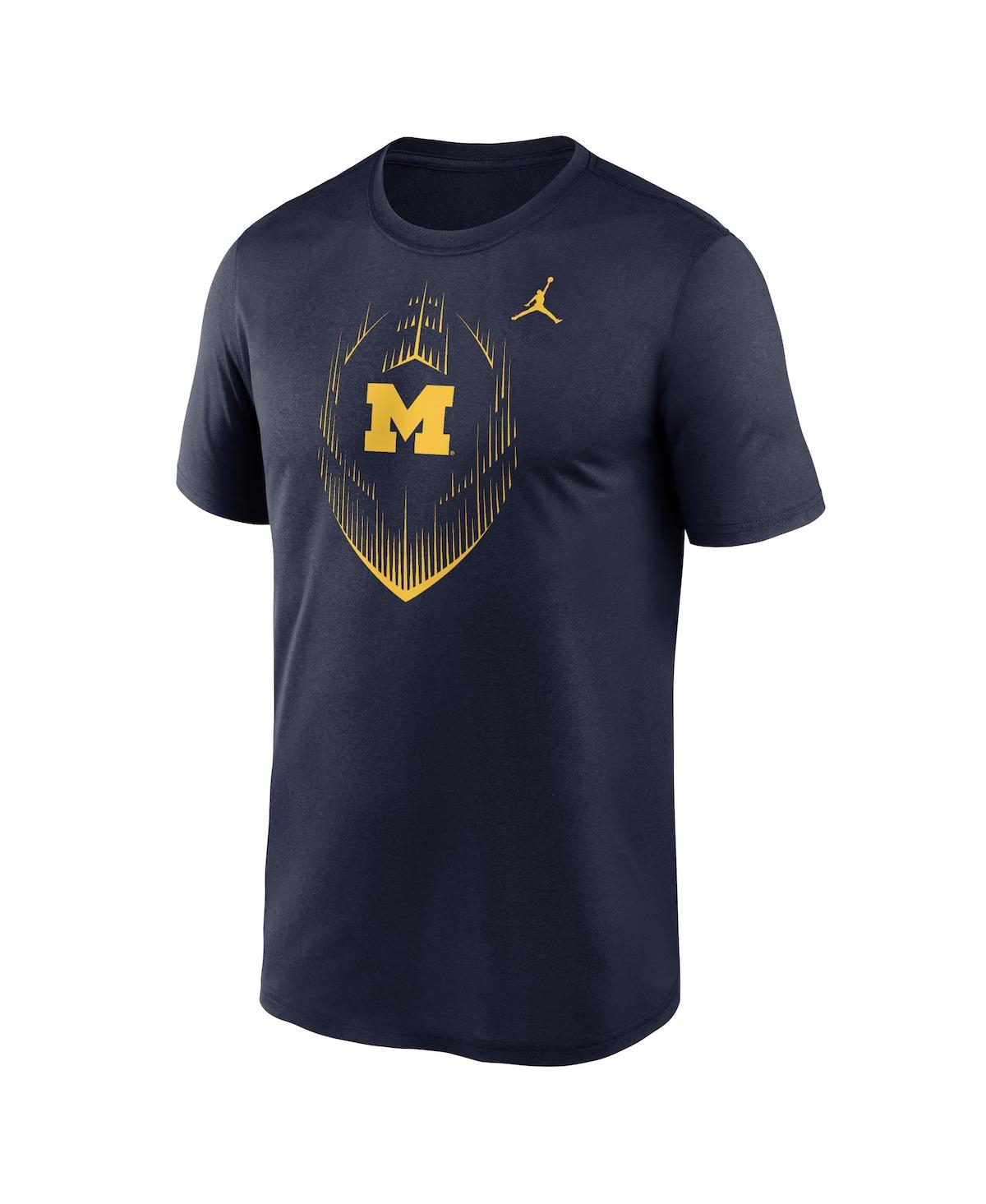 Nike Men's Navy Michigan Wolverines Primetime Legend Icon Performance T-shirt In Navy