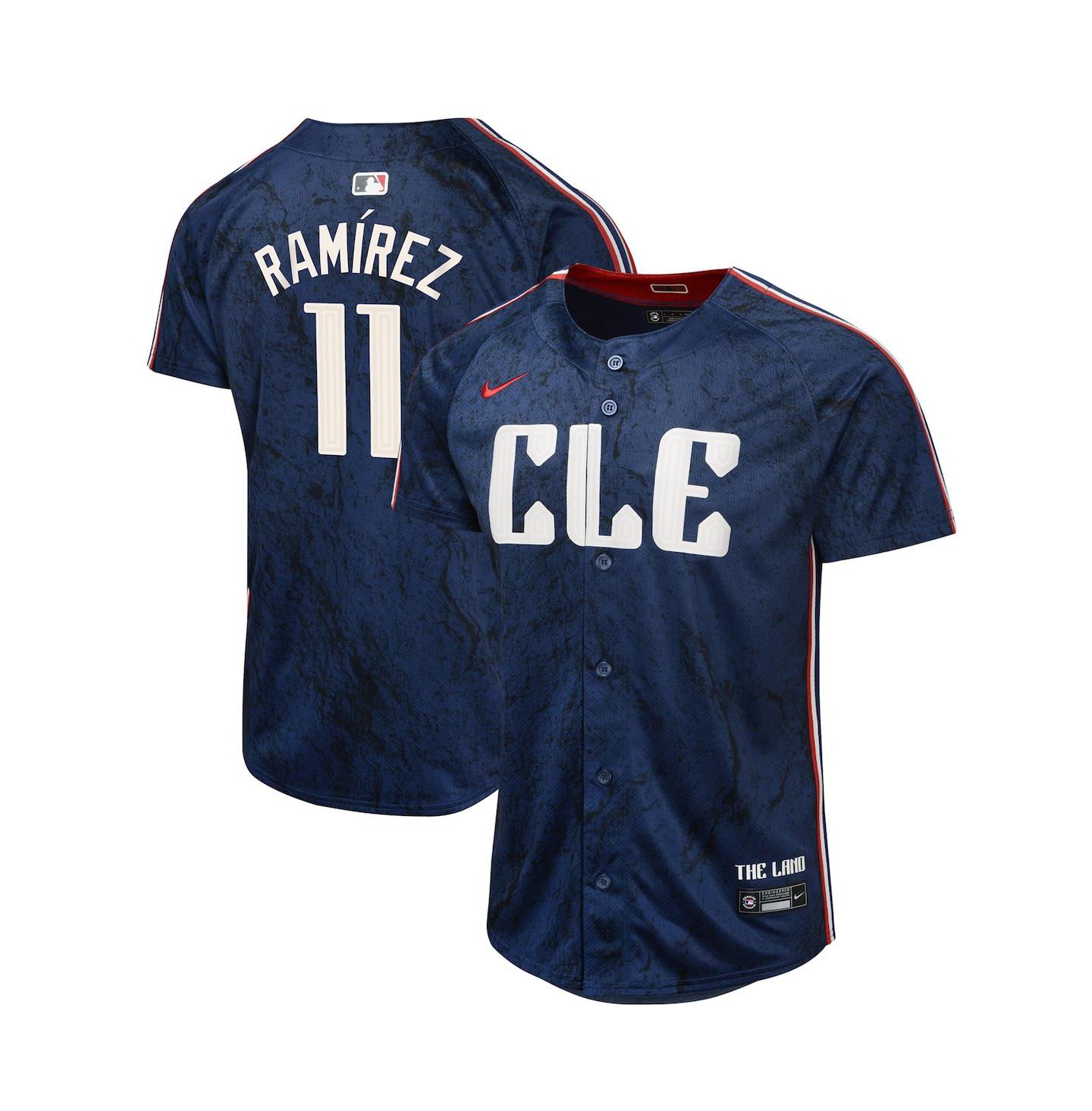 Детский топ Nike Jose Ramirez Cleveland Guardians 2024 City Connect Limited Jersey — фото 1