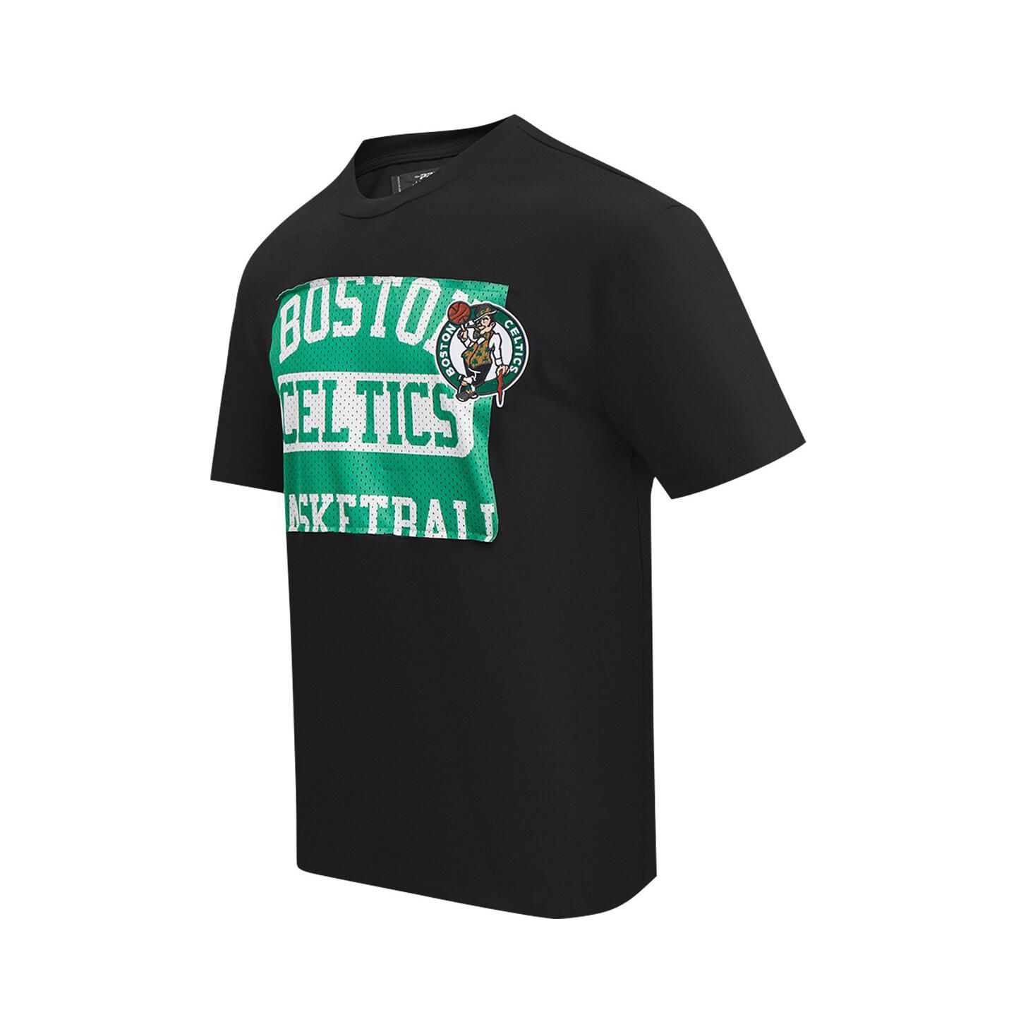 Мужская футболка Pro Standard Boston Celtics Made to Play Drop Shoulder — фото 4