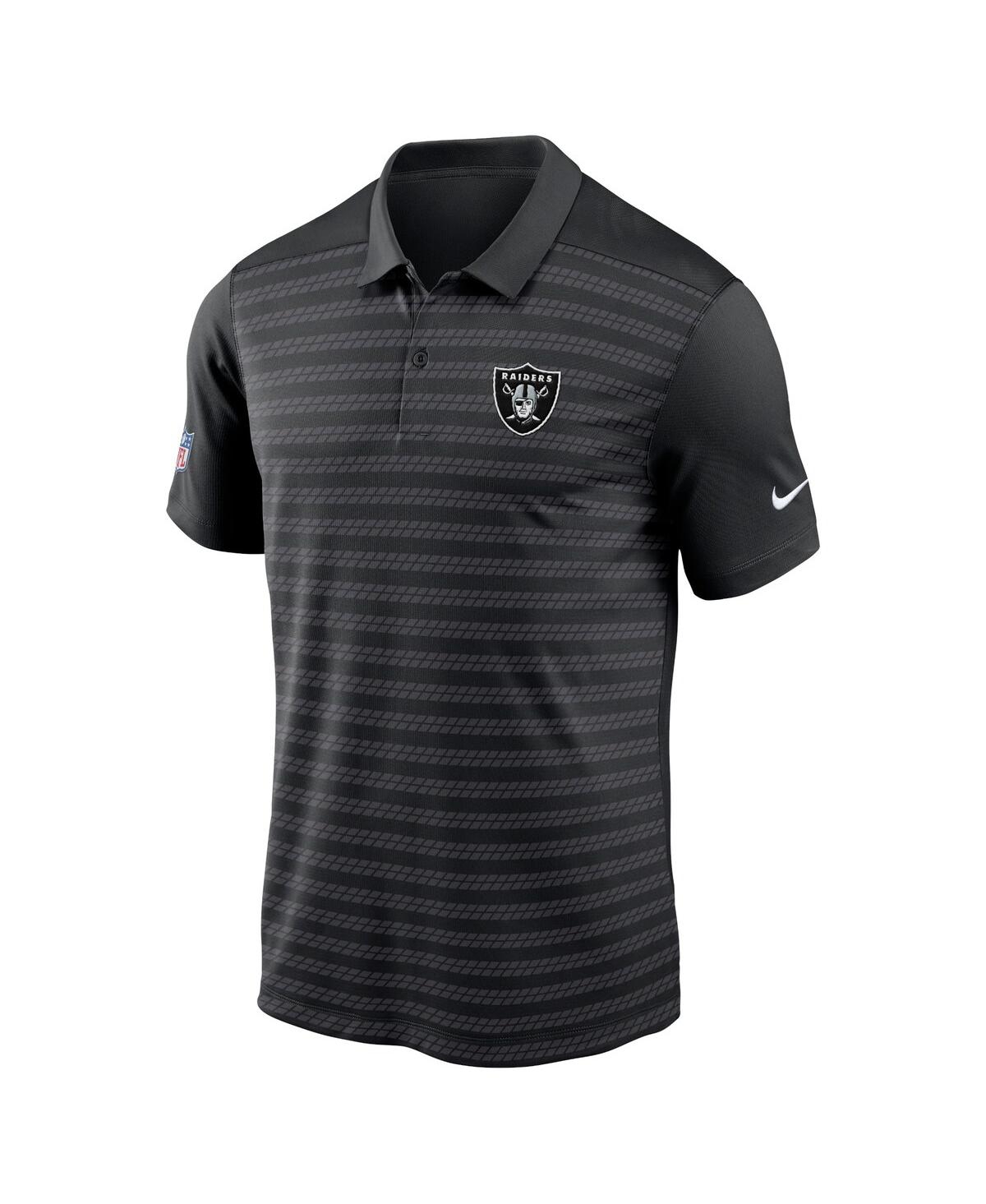 Nike Men's Las Vegas Raiders 2024 Sideline Victory Performance Polo In Black