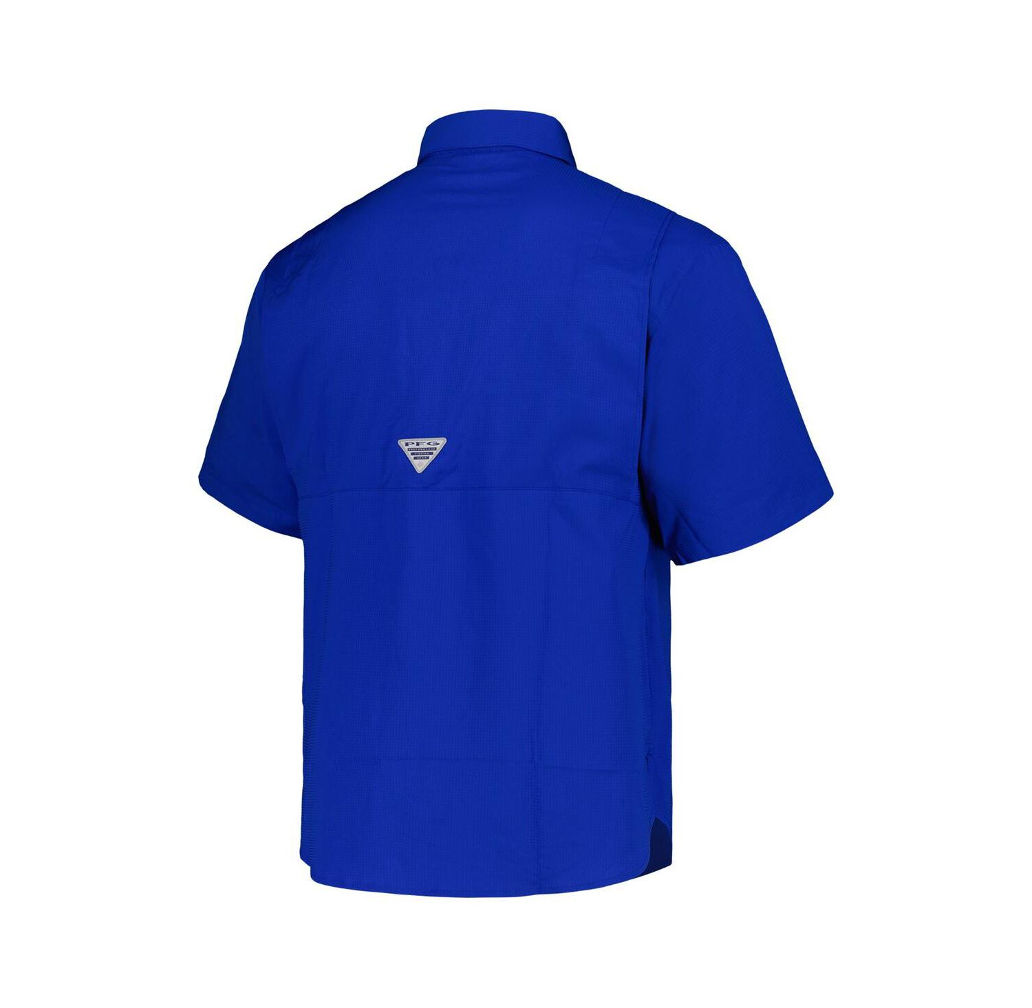 Men's Royal Los Angeles Dodgers Tamiami Omni-Shade Button-Down Shirt