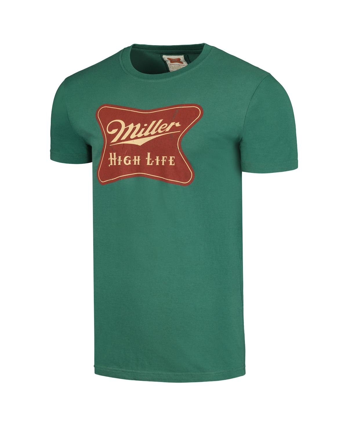 AMERICAN NEEDLE MEN'S GREEN MILLER BRASS TACKS T-SHIRT 