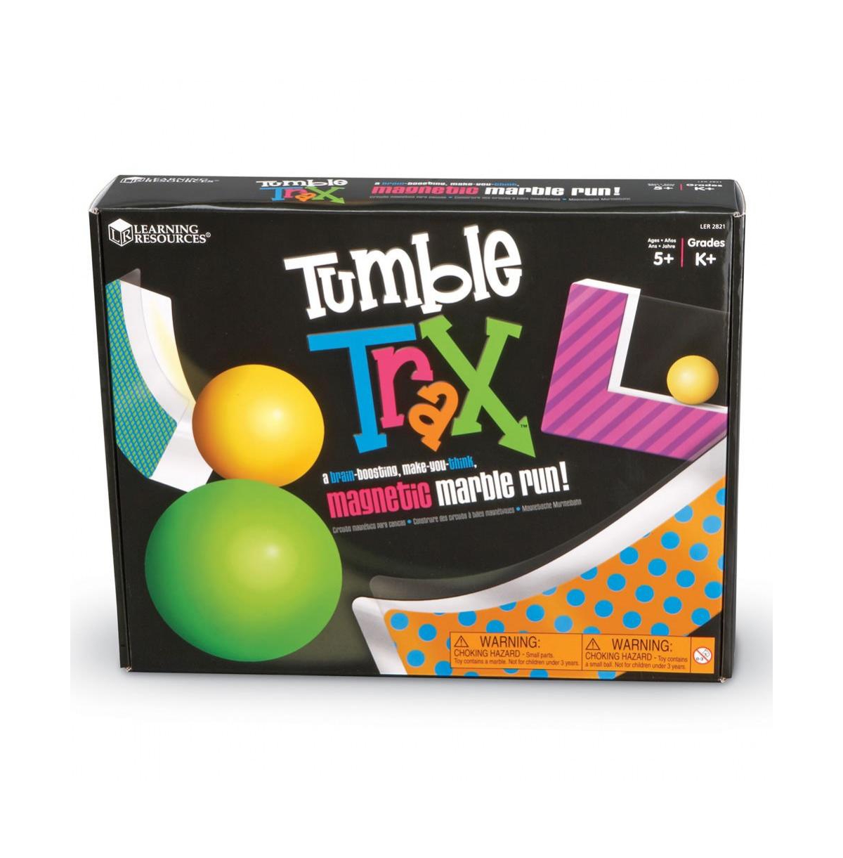 Learning Resources Tumble Trax Magnetic Marble Run Stem Toy - 28 pcs.