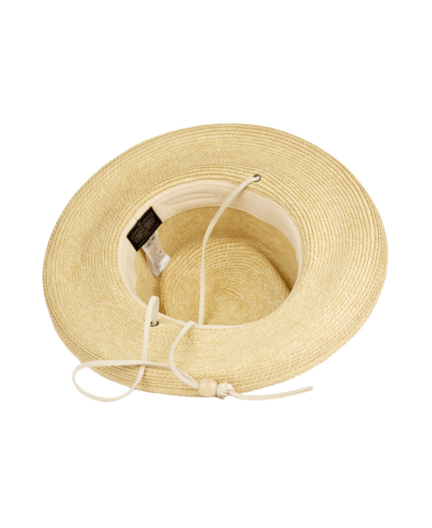 Женский головной убор Angela & William Straw Ferora Sun Hat with Chin Cord, цвет: Натуральный — фото 4