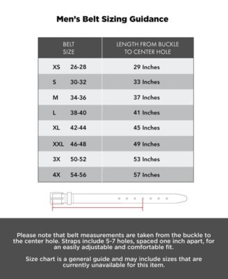 Men's Track Belt, Created for Macy's