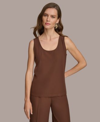 Donna Karan New York - Women's Scoop-Neck Sleeveless Tank Top
