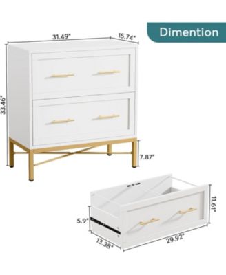 Set of 2 Narrow End Table, Farmhouse Sofa Side Table with 2-Tier Storage Shelf and Heavy Duty Base for Living Room