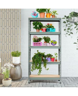 5-Tier Steel Shelving Unit Storage Shelves Heavy Duty Storage Rack