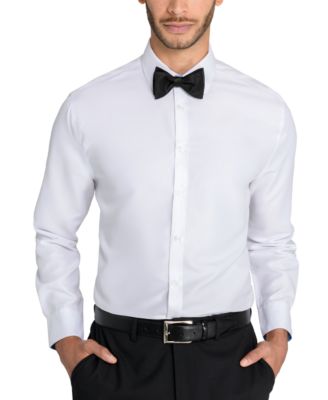 Men's Solid Black Pre-Tied Bow Tie
