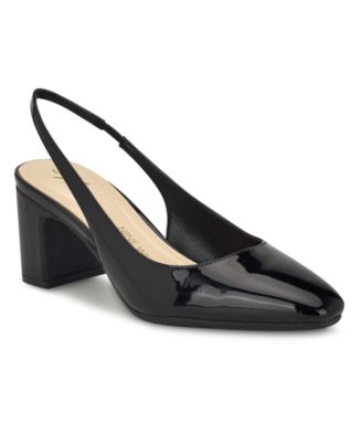 【NINE WEST】Sinead 9x9 ブロックヒール スリングバック Nine West Women's Sinead 9X9 Block Heel Slingback Dress