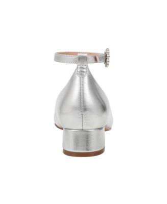 Women's Lexy Ankle Strap Low Block Heel Pumps