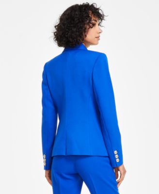 Tahari ASL Women's One Button Double Breasted Blazer