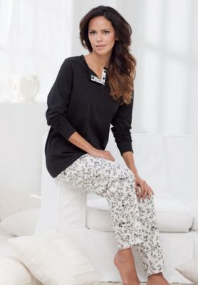 Plus Size Only Necessities Henley PJ Set