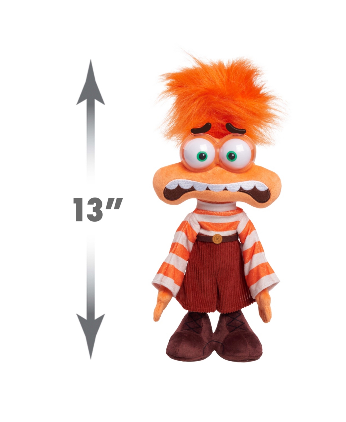 Inside Out 2 Shaking With Anxiety Plush Toy In Purple