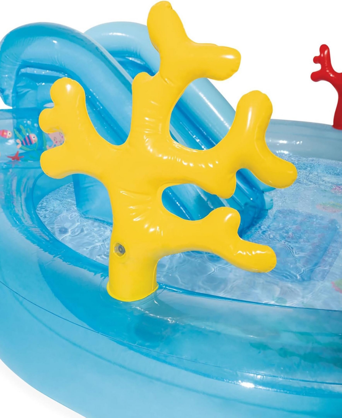 Intex Under The Sea Inflatable Play Center Water Slide In Multi