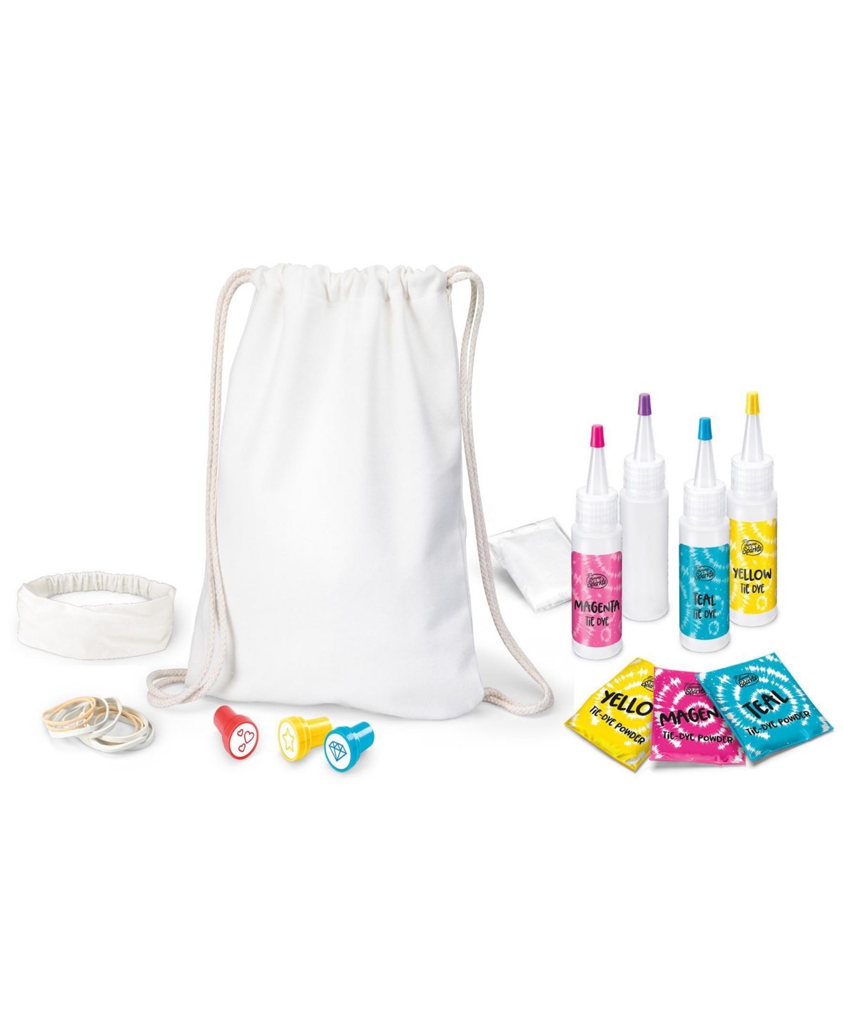 Cra-z-art Shimmer N' Sparkle Tie Dye Fashion Tote In Multi