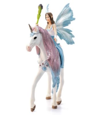 Schleich Bayala Fairy Princess Sera And Unicorn Jaro Figurine Set - Movie Character Toys