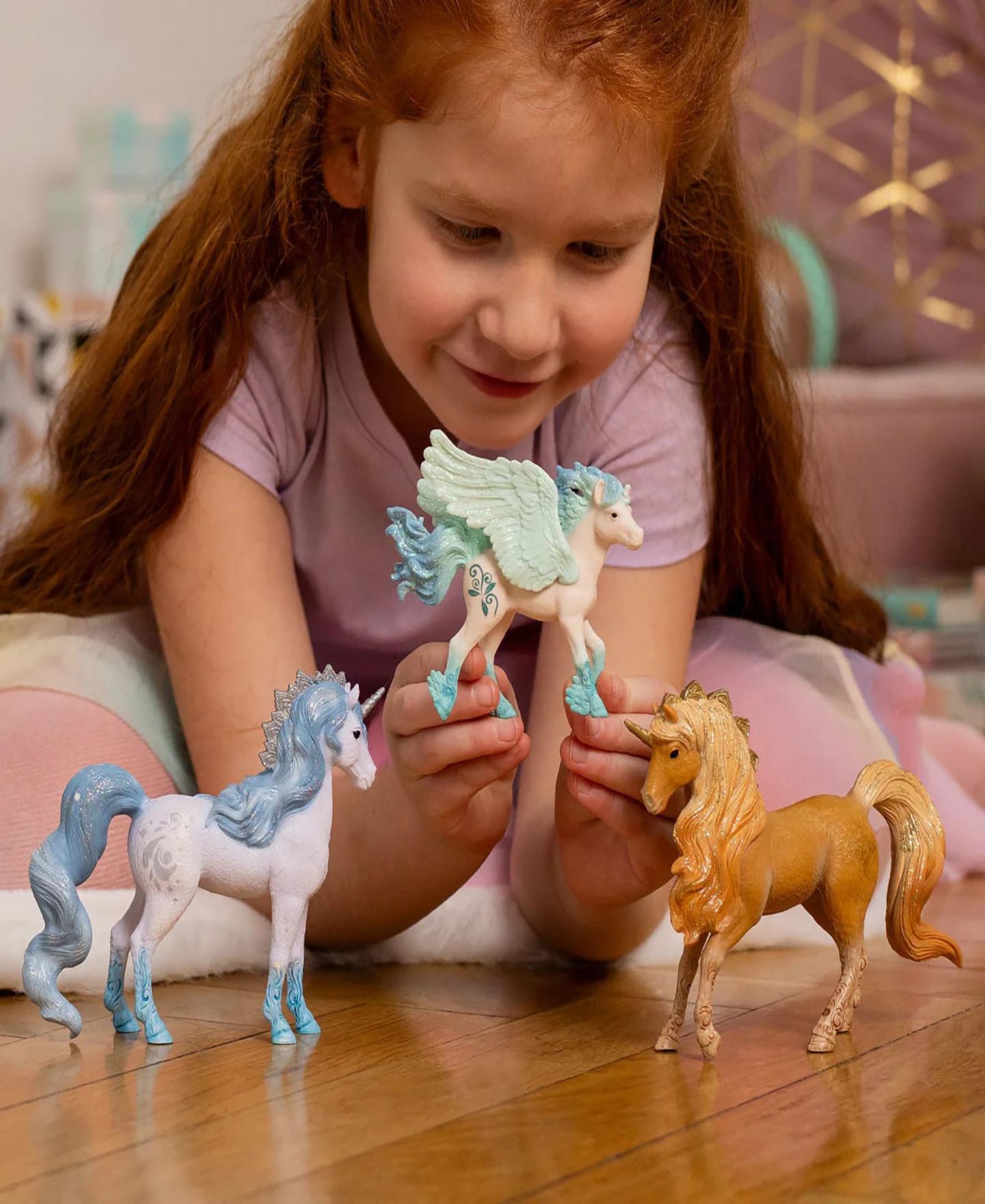 Детская фигурка Schleich Bayala Apollo Unicorn Stallion Magical Figurine, Ages 5+ — фото 6