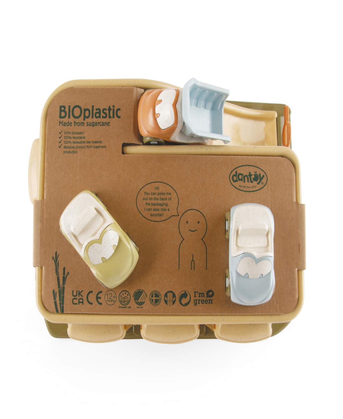 Dantoy Bio Garage Playset In Multi