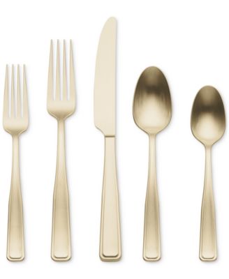 Oneida - Reid Champagne 20-Pc. Flatware Set, Service for 4