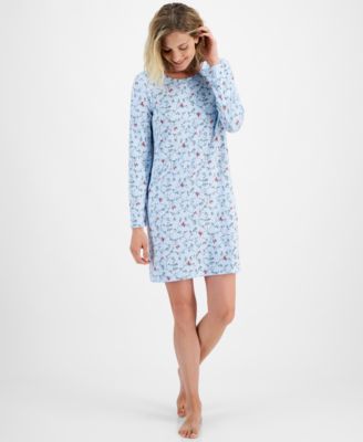 Women's Soft Knit Printed Sleepshirt