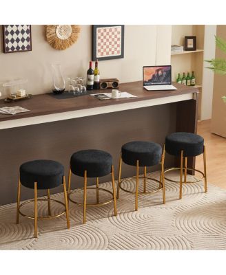 Contemporary Upholstered Bar Stools