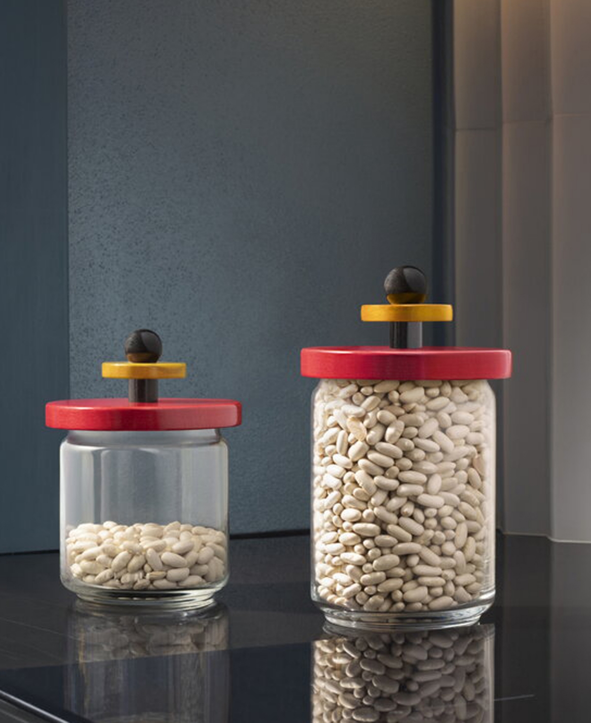 Alessi Kitchen And Tools Yellow In Yellow,black,red