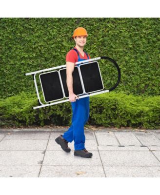 Heavy Duty Industrial Lightweight Folding Stool 3 Step Ladder