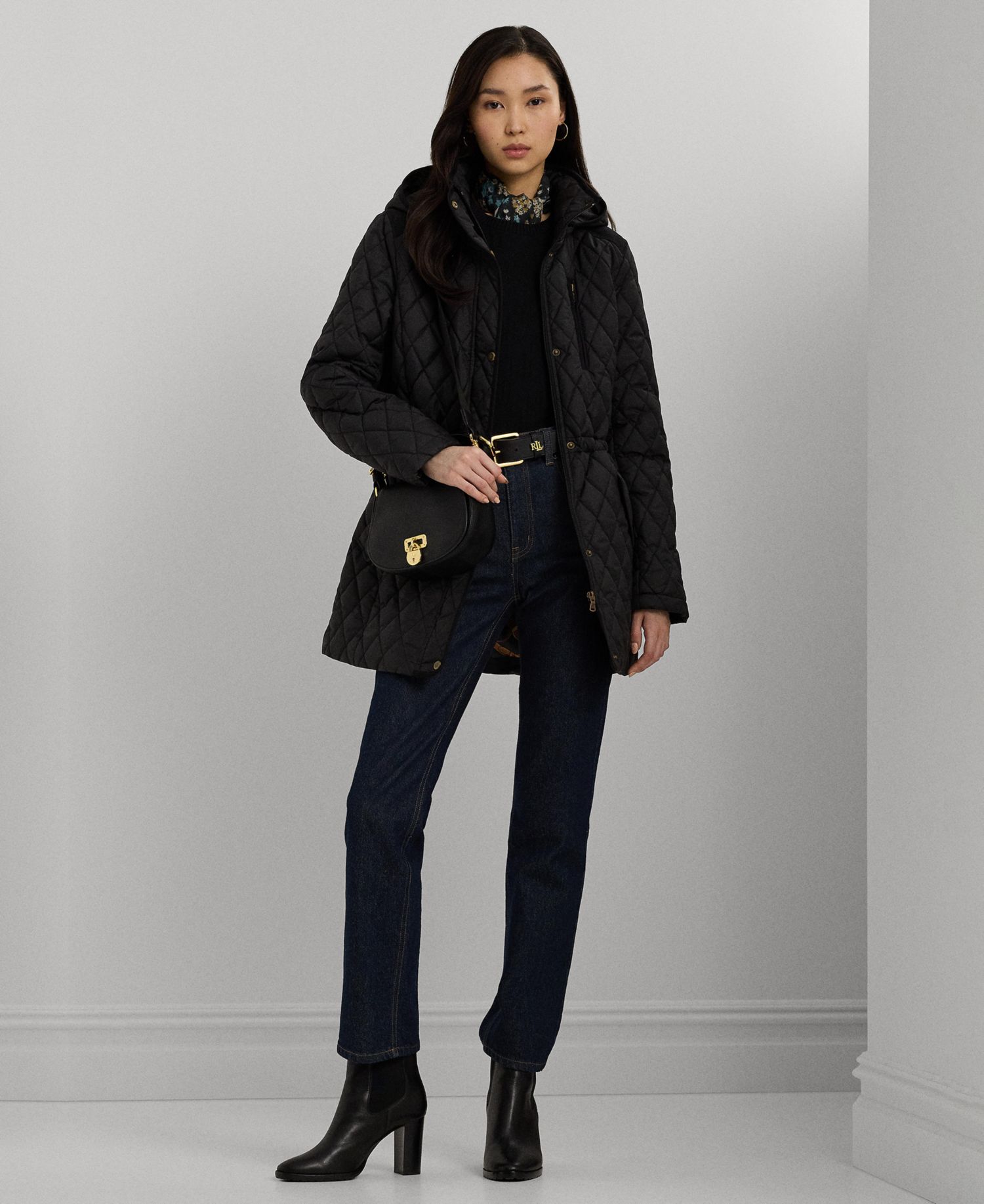 Women's Hooded Anorak Quilted Coat, Created for Macy's