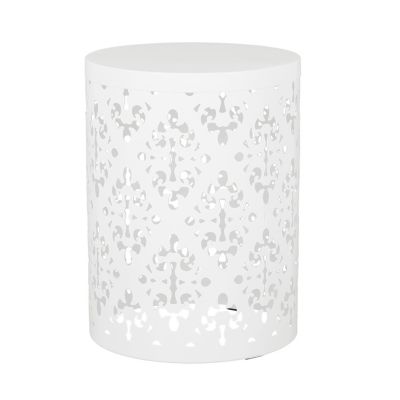 Streamdale Chic Iron-Cut Side Table Set with Clean Lines and Sturdy Structure