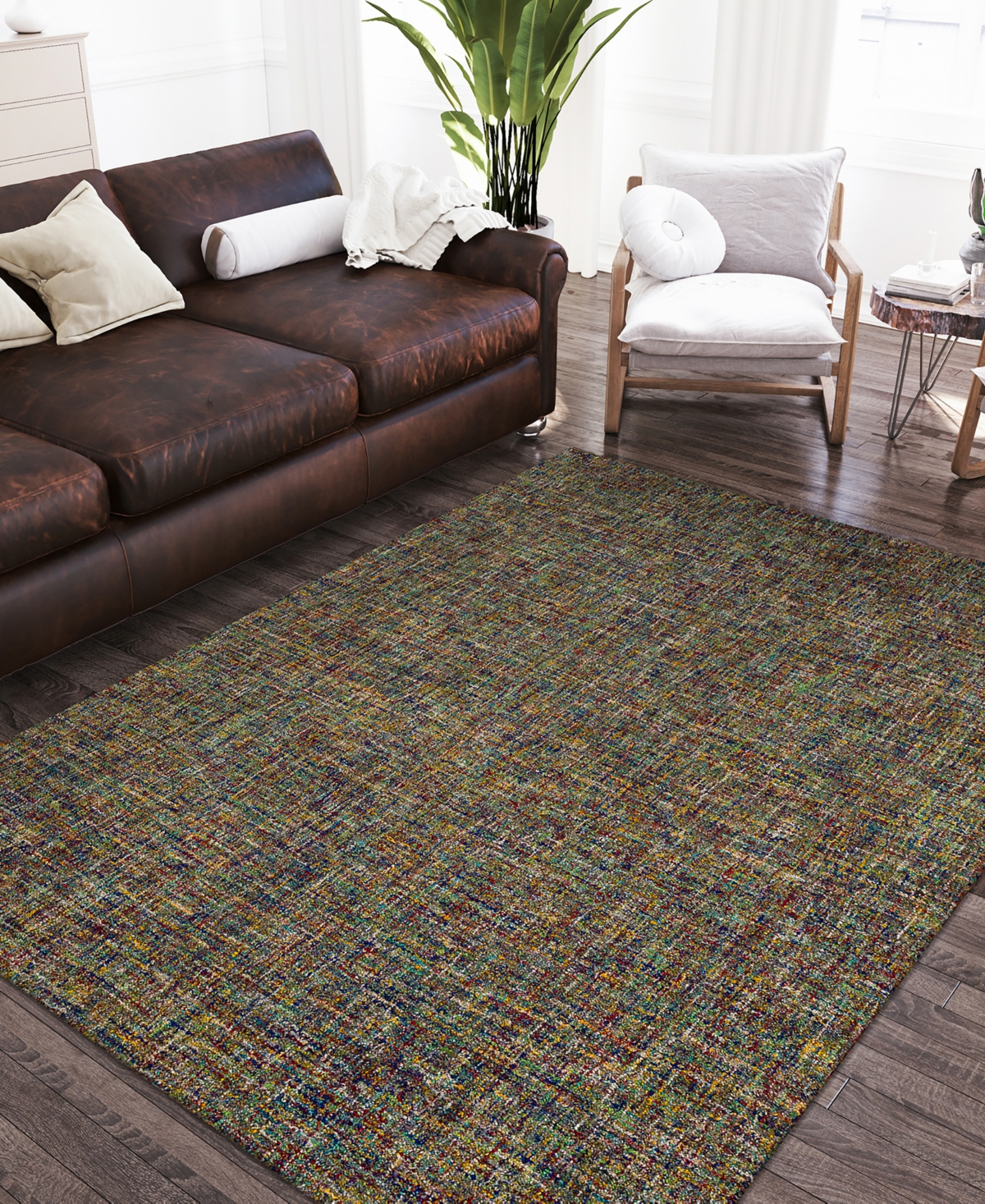 Dalyn Mateo Me1 9'x13' Area Rug In Confetti