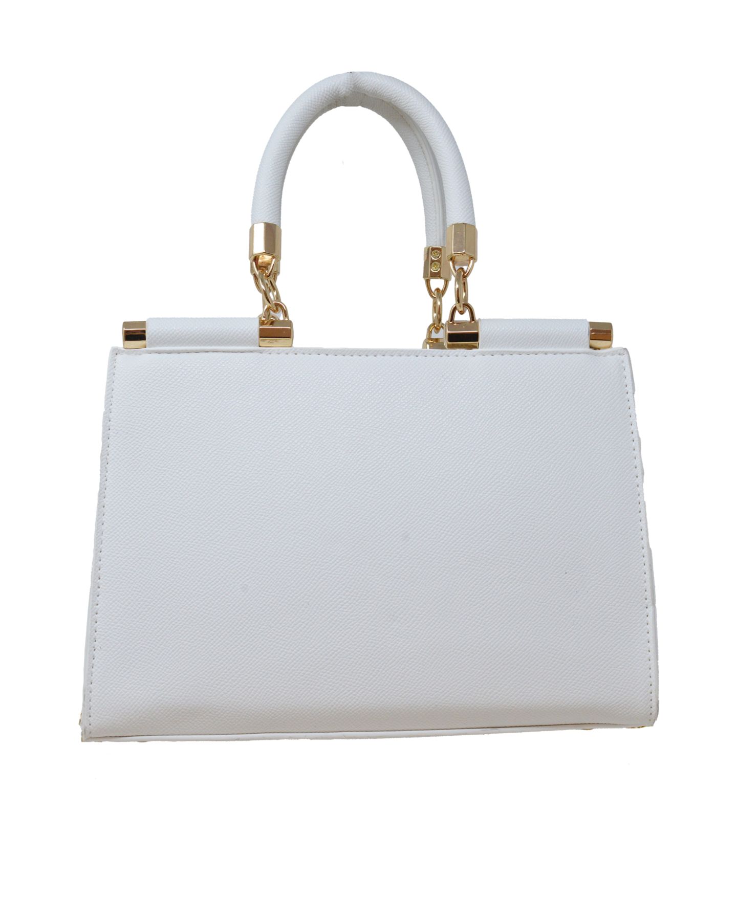 Женская сумка Bebe Alex Quilted Satchel with Card Holder, цвет: Зимний белый — фото 3
