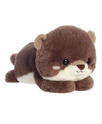 Small Oddie Otter Too Cute Playful Plush Toy Brown 9.5"