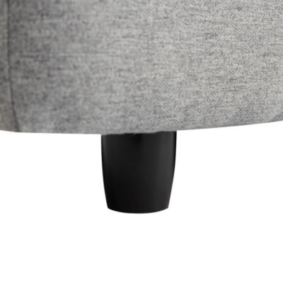 Plush Feather-Filled Sofa with Removable Cushions and Modular Design