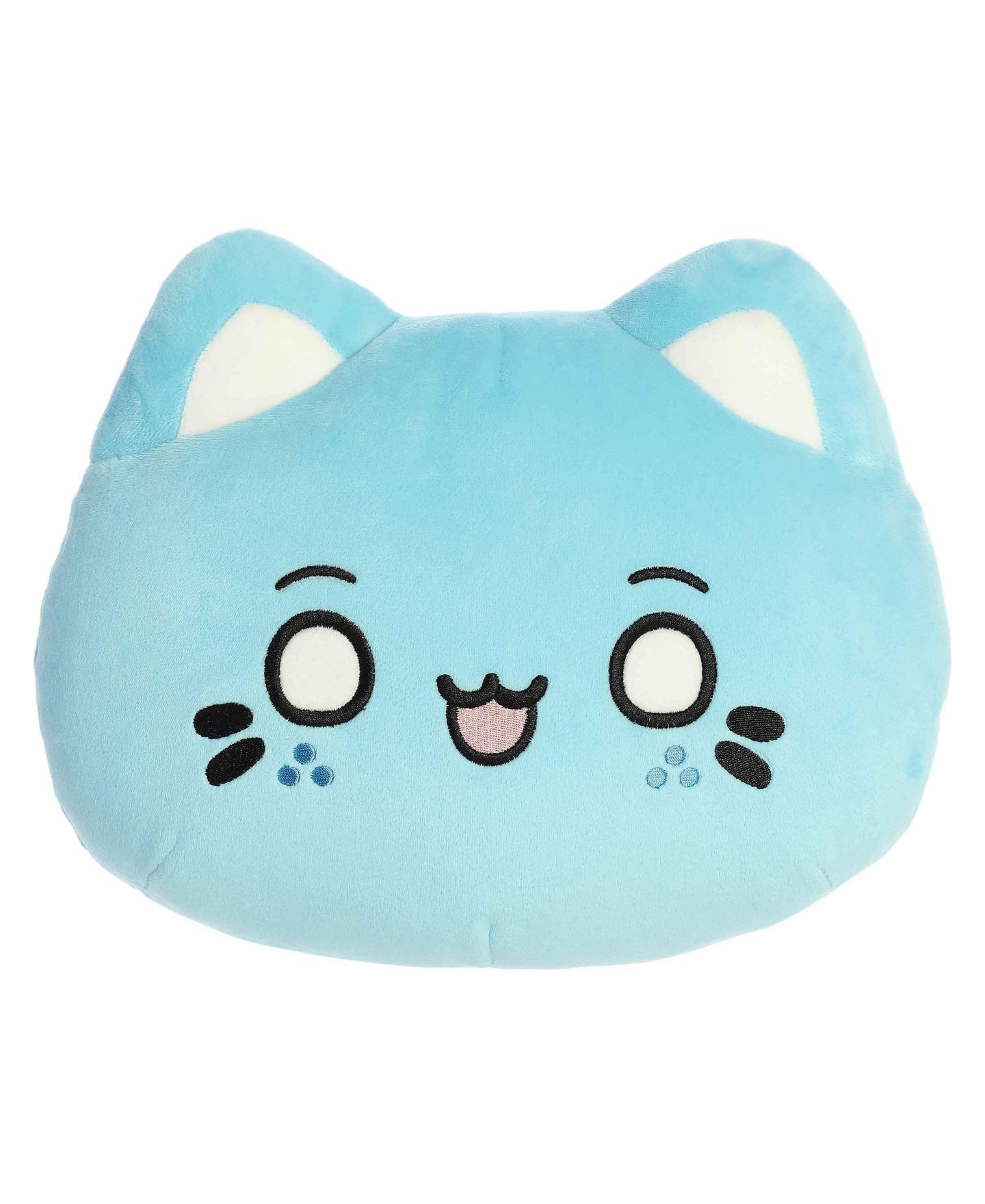 Детская мягкая игрушка Aurora Meowchi Face Marble Soda Medium Plush with Embroidered Details — фото 1