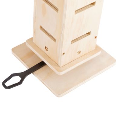 Streamdale 8.53-9.84ft Adjustable Cat Tree with Flannel Mat