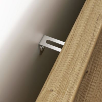 Elegant 6-Drawer Dresser with Woven Wood Cabinet Top and Gold Handles