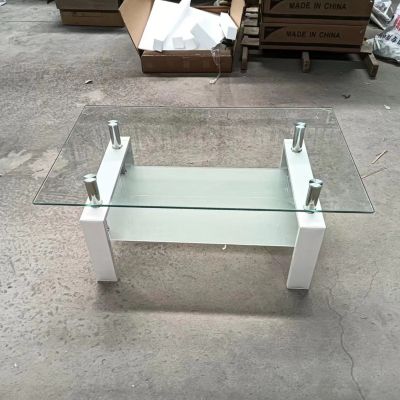 Streamdale Clear Glass Coffee Table