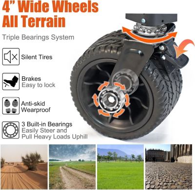 Heavy-Duty Collapsible Utility Wagon