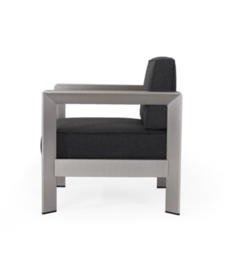 Luxurious Low-Profile Outdoor Club Chair with Deep Seating