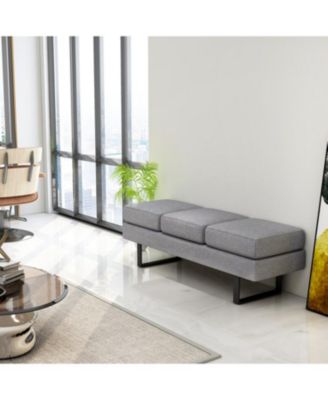 Waiting Room Bench Seating Long Bench for Office or Reception Area