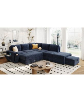 Spacious and Functional 6-Seat L-Shaped Sofa