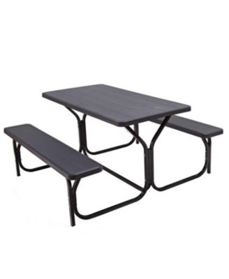 Picnic Table Bench Set for Outdoor Camping
