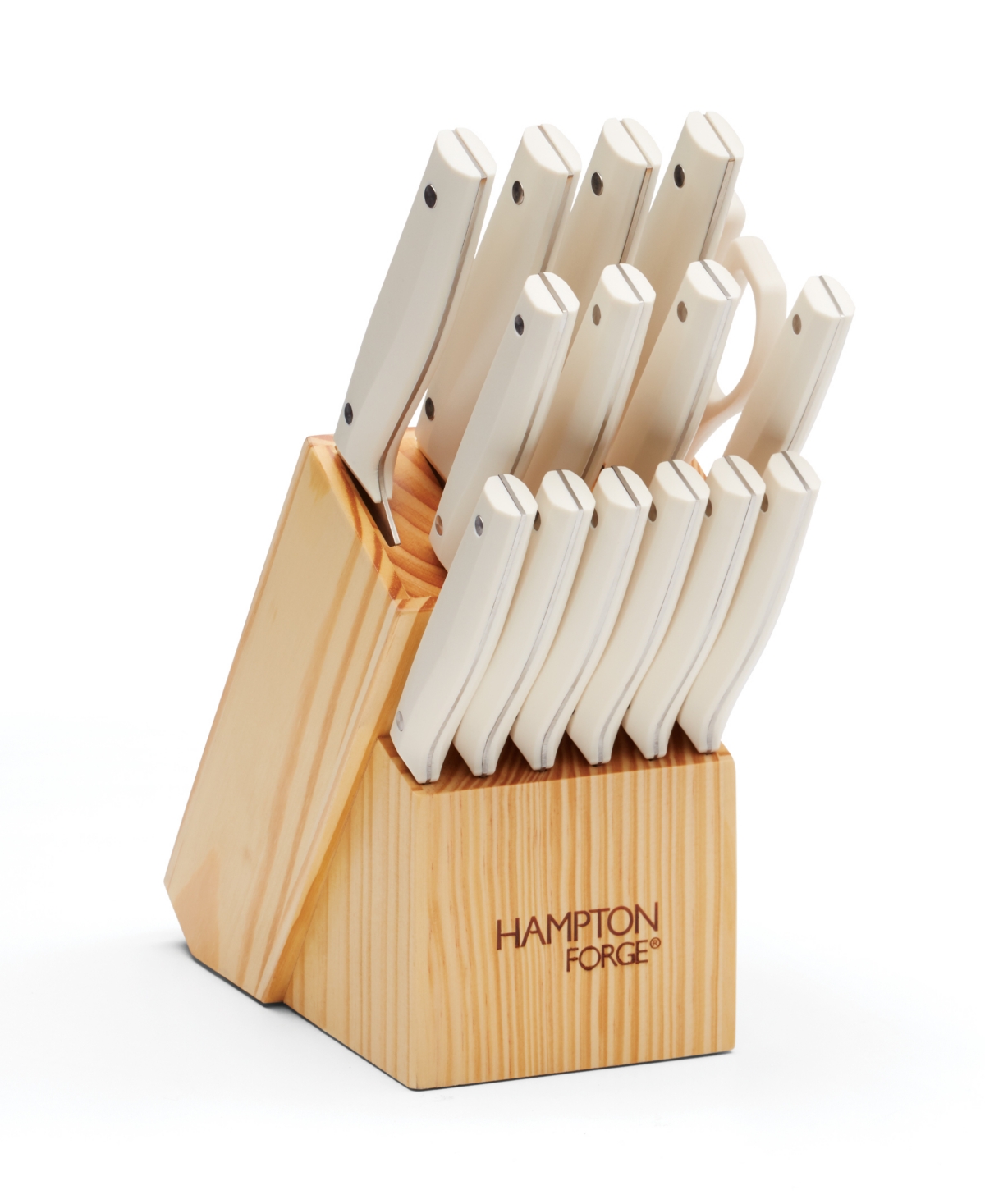 Hampton Forge Jasper 16-piece Cutlery Set In White
