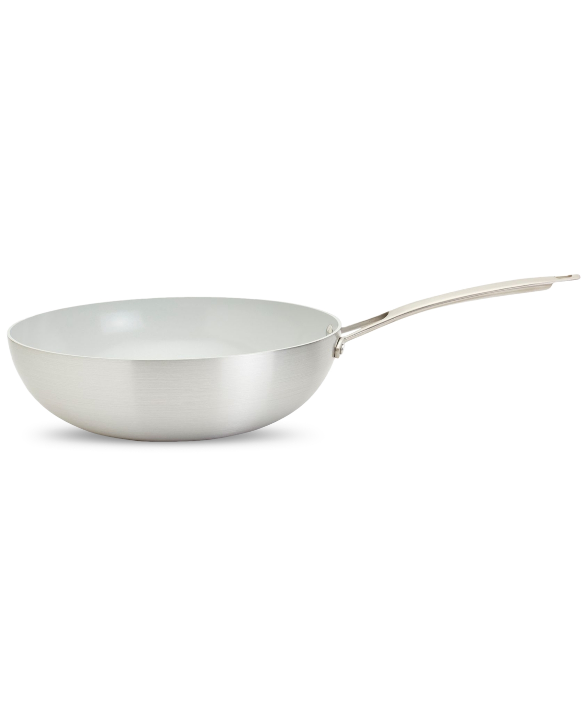 Smart Planet 11.75" Aluminum Nonstick Open Everything Pan In Silver