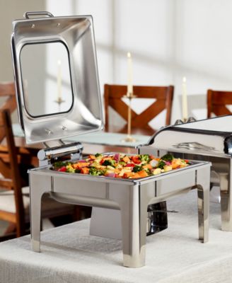 Celebrations by 6.3-Qt Stainless Steel Square Chafing Dish
