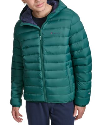 Men's Performance Quilted Hooded Jacket