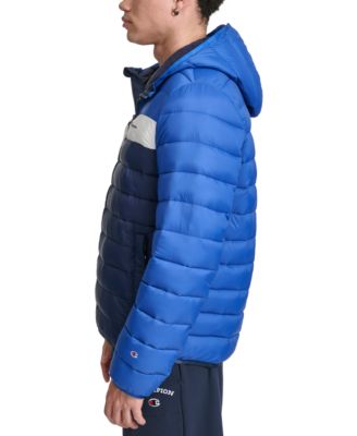 Men's Performance Quilted Hooded Jacket