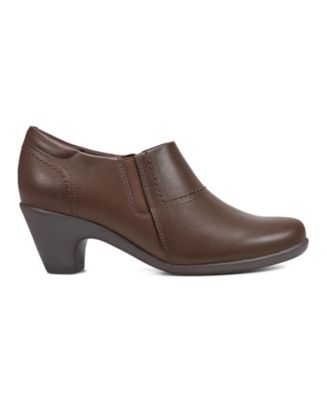 Women's Caine Side Zipper Block Heel Shooties